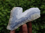Natural Blue Lace Agate Geode Specimens x 12 From Nsanje, Malawi