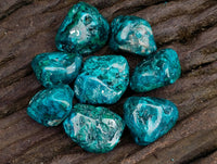 Polished Dioptase Free Forms x 20 From Likasi, Congo