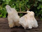 Natural Quartz Crystal Clusters and Crystals x 12 From Madagascar