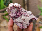 Natural Salrose Cobaltion Dolomite With Malachite And Quartz Specimens x 6 From Kakanda, Congo