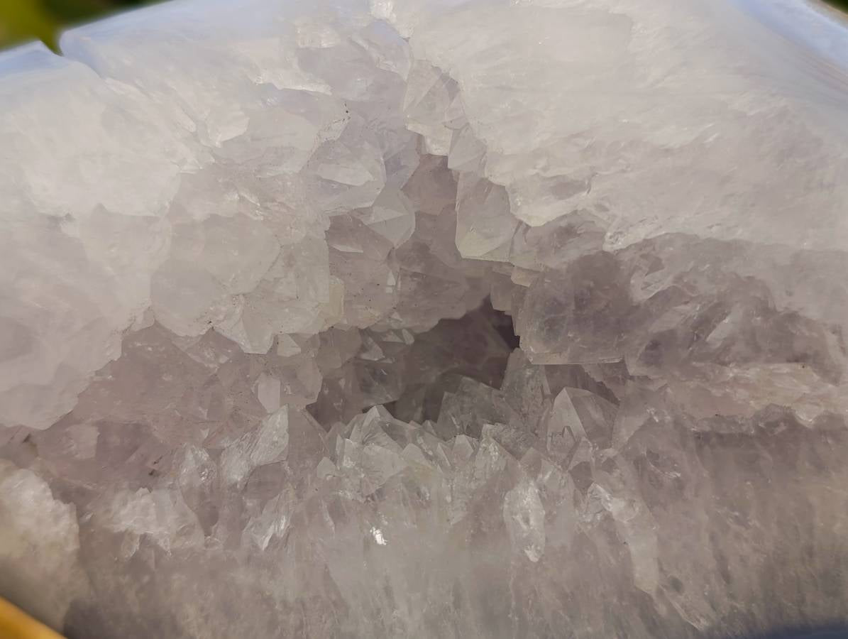 Polished Blue Lace Agate Standing Free Form x 1 From Nsanje, Malawi