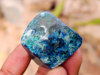 Polished Shattuckite Free Forms x 20 From Congo