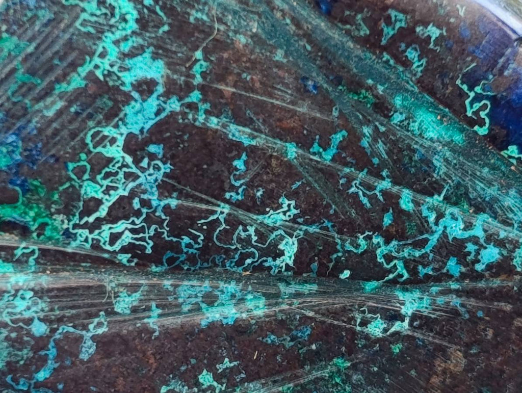 Polished Shattuckite Free Forms x 20 From Congo - Toprock Gemstones and Minerals 