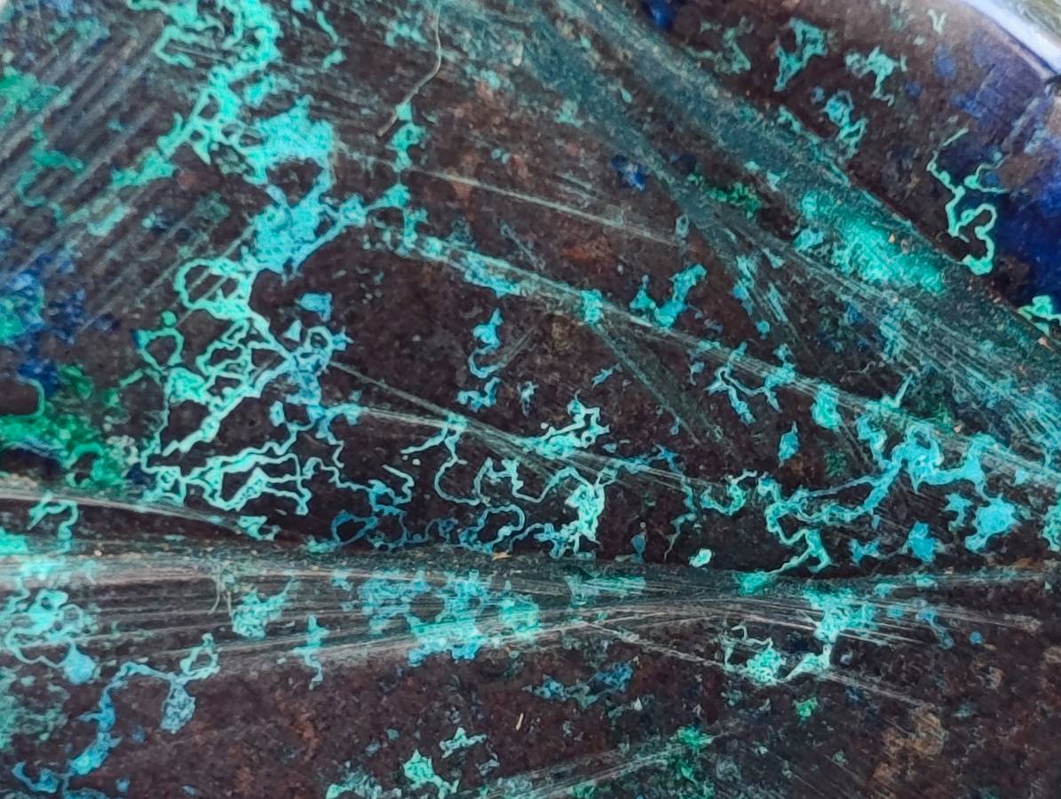 Polished Shattuckite Free Forms x 20 From Congo - Toprock Gemstones and Minerals 