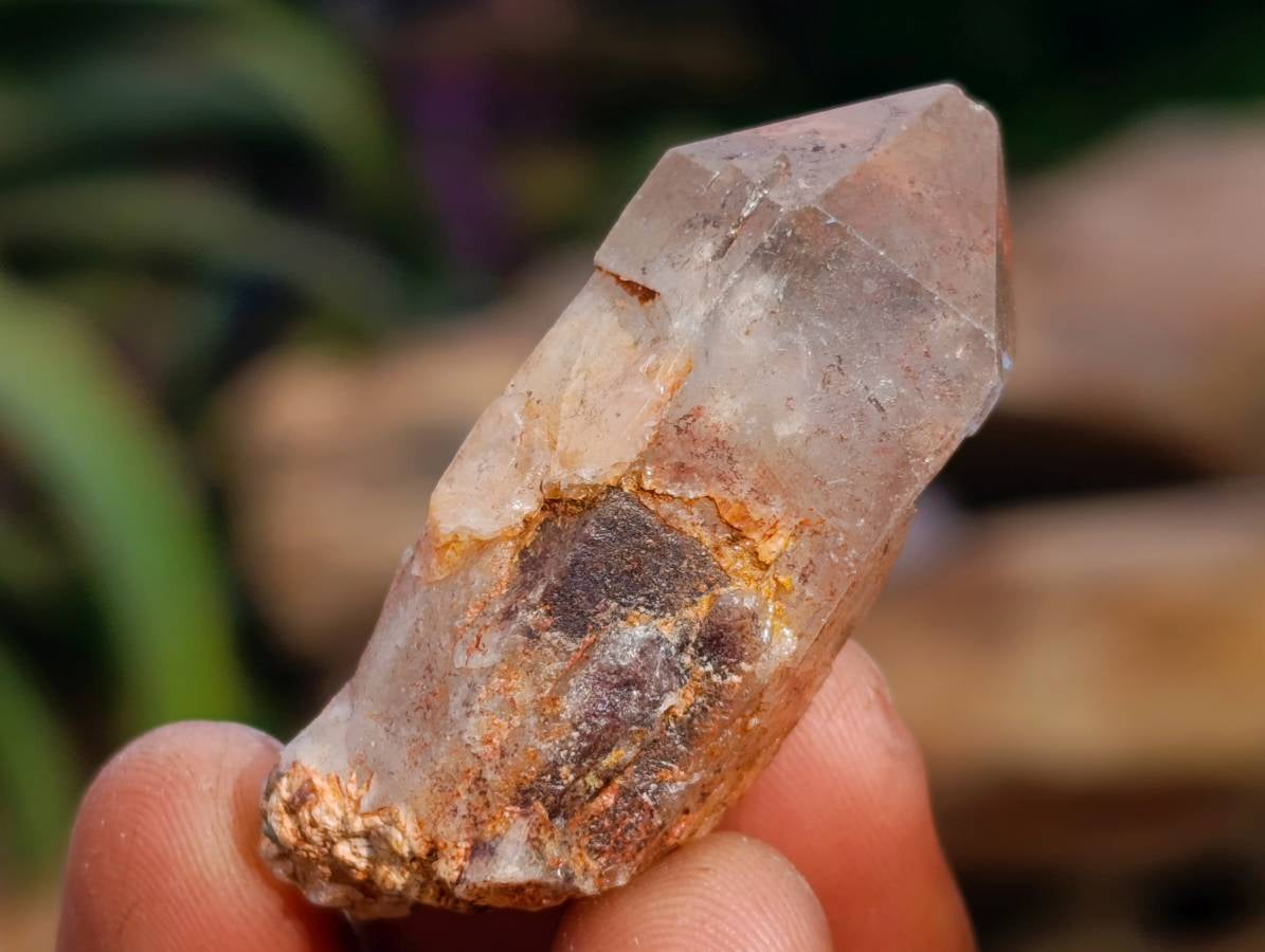 Natural Red Hematoid Quartz Crystals x 70 From Karoi, Zimbabwe