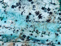 Natural Drusy Chrysocolla Dolomite With Crystalline Malachite Specimens x 3 From Likasi, Congo