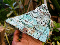 Natural Drusy Chrysocolla Dolomite With Crystalline Malachite Specimens x 3 From Likasi, Congo