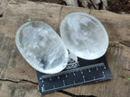 Polished Clear Quartz Palm Stones x 6 From Ambatondrazaka, Madagascar