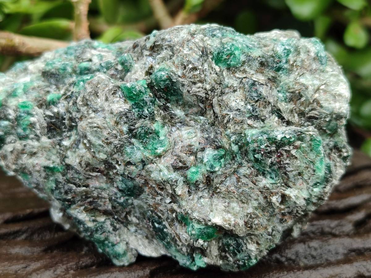 Natural Emerald Mica 'Mutokolite' Cobbed Specimens x 6 From Mutoko, Zimbabwe