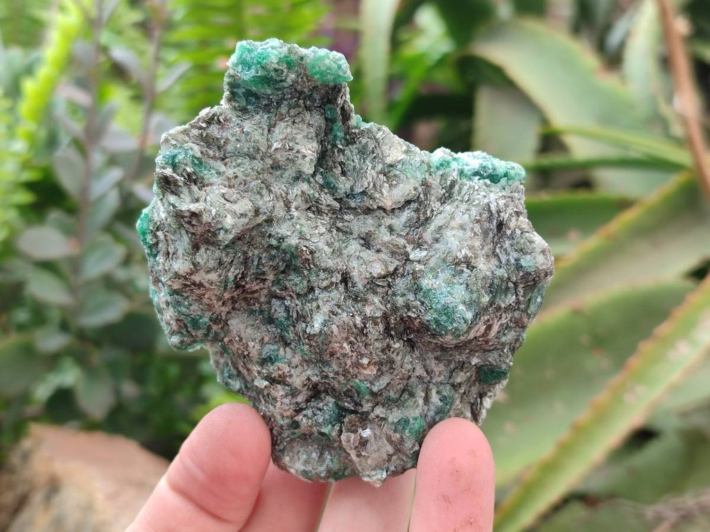 Natural Emerald Mica 'Mutokolite' Cobbed Specimens x 6 From Mutoko, Zimbabwe