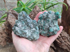 Natural Emerald Mica 'Mutokolite' Cobbed Specimens x 6 From Mutoko, Zimbabwe