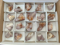 Natural Sunburst Amethyst Spirit Crystals x 20 From Boekenhouthoek, South Africa