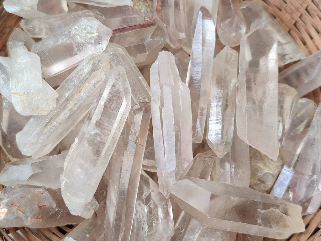 Natural Mine Run Quartz Crystals x 1.42 Kg Lot From Ambatofinandrahana, Madagascar