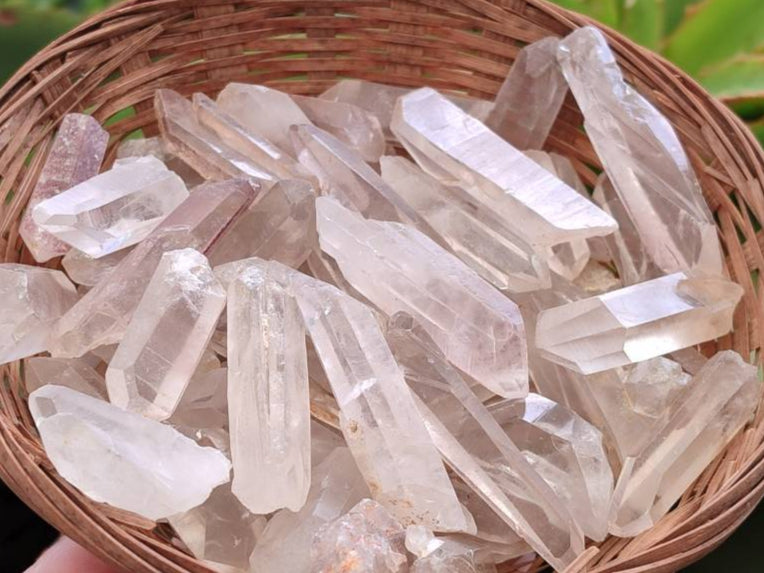 Natural Mine Run Quartz Crystals x 1.42 Kg Lot From Ambatofinandrahana, Madagascar