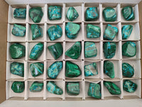 Polished Malacolla Free Forms x 35 From Kulukuluku, Congo