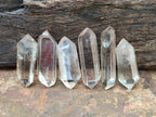 Polished Double Terminated Smokey Quartz Crystals x 20 From Madagascar