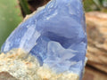 Natural Blue Lace Agate Geode Specimens x 12 From Nsanje, Malawi