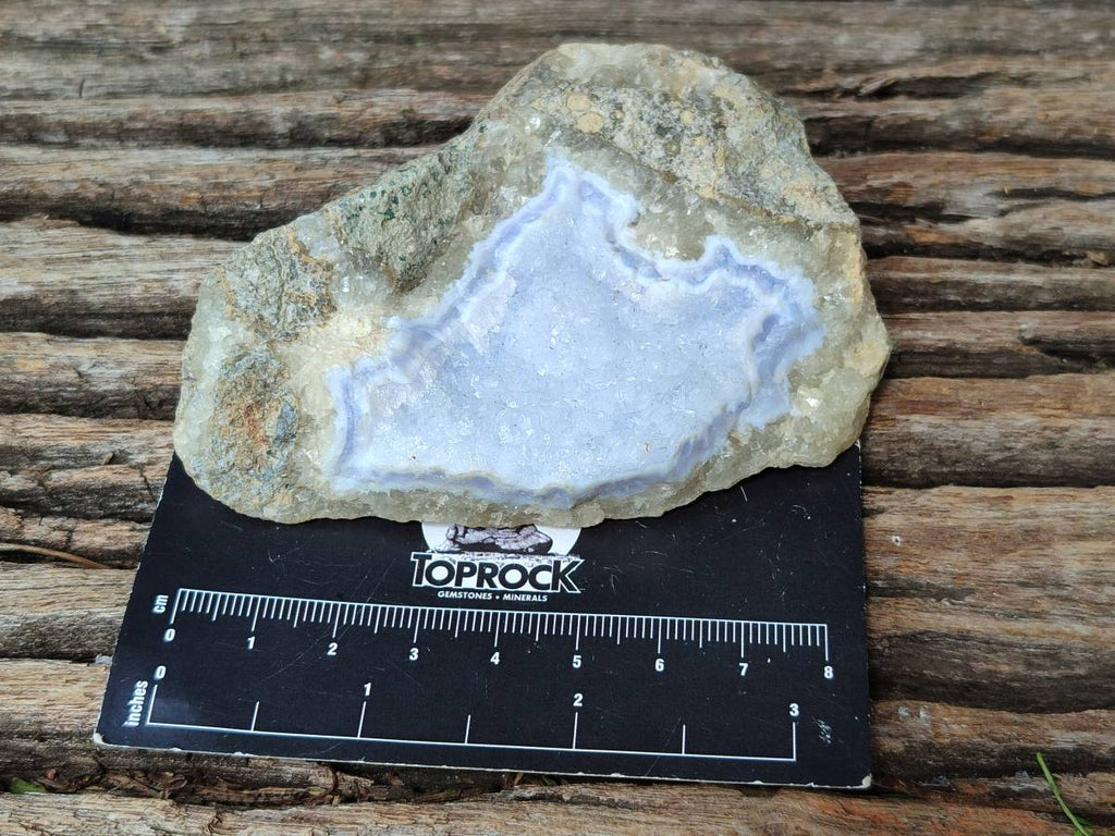 Natural Blue Lace Agate Geode Specimens x 12 From Nsanje, Malawi