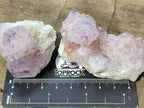 Natural Sunburst Amethyst Spirit Clusters x 12 From Boekenhouthoek, South Africa