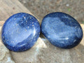 Polished Lazulite Palm Stones x 12 From Madagascar - Toprock Gemstones and Minerals 