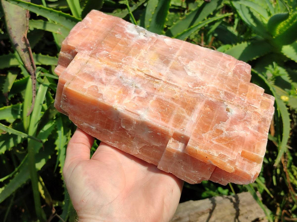 Natural XL Sunset Orange Calcite Specimen x 1 From Spitzkop, Namibia