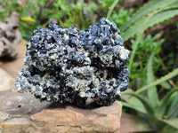 Natural Schorl Black Tourmaline Specimens With Mica x 3 From Erongo, Namibia