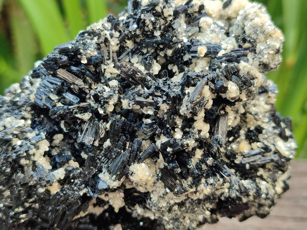 Natural Schorl Black Tourmaline Specimens With Mica x 3 From Erongo, Namibia