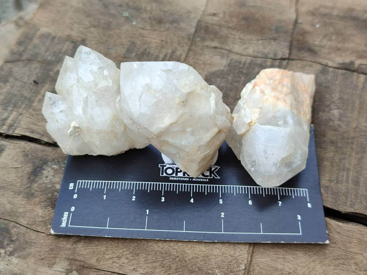 Natural Cascading Candle Quartz Crystals x 35 From Antsirabe, Madagascar