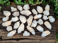 Natural Cascading Candle Quartz Crystals x 35 From Antsirabe, Madagascar