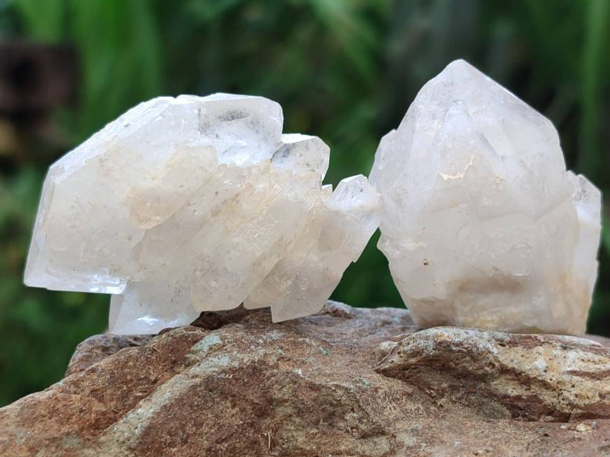 Natural Cascading Candle Quartz Crystals x 35 From Antsirabe, Madagascar