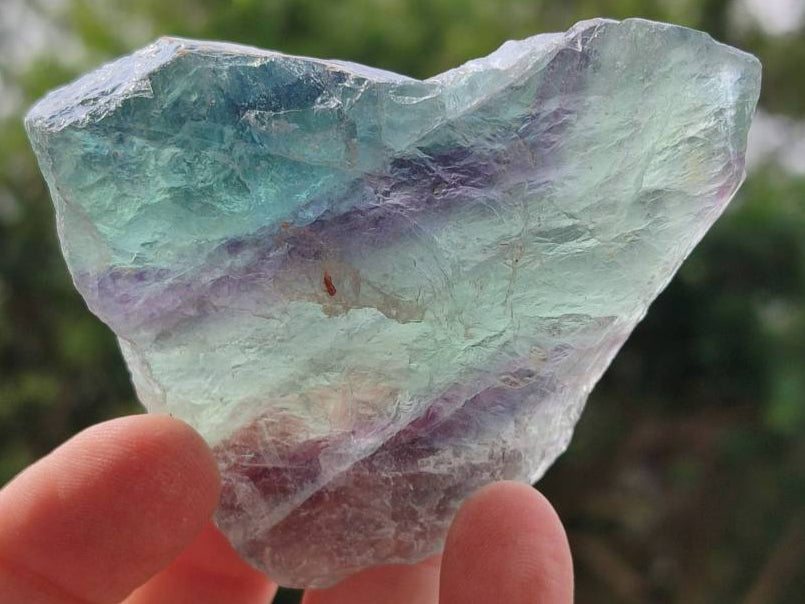 Natural Watermelon Fluorite Cobbed Specimens x 24 From Uis, Namibia