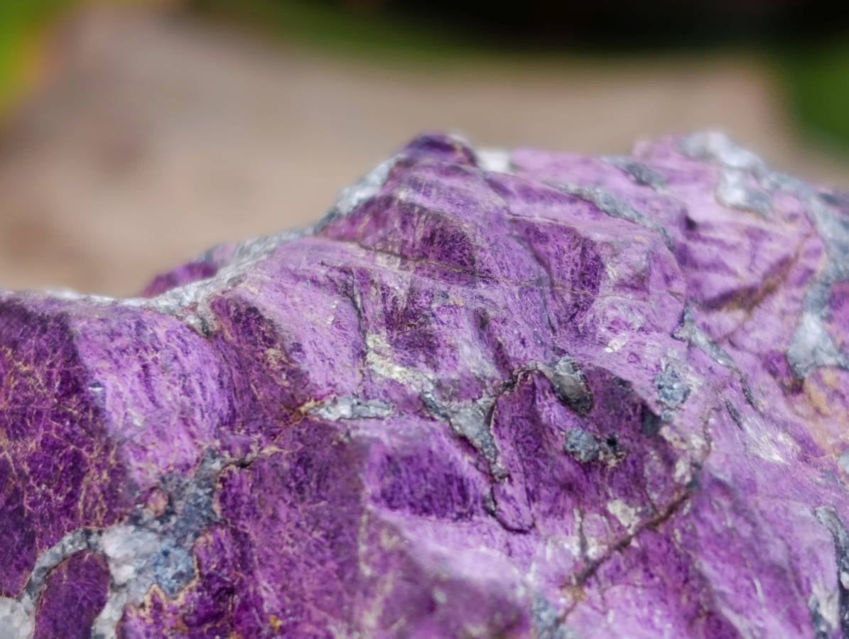 Natural Metallic Purpurite Specimens x 11 From Erongo, Namibia