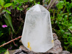 Polished Large Quartz Crystal Points x 2 From Madagascar