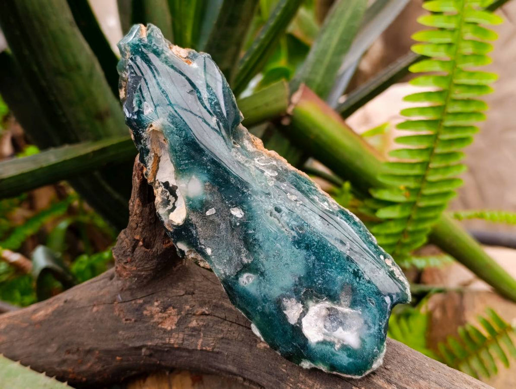 Polished On One Side Mtorolite Plates x 7 From Mutorashanga, Zimbabwe