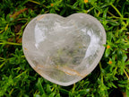 Polished Clear Quartz Heart x 1 From Madagascar