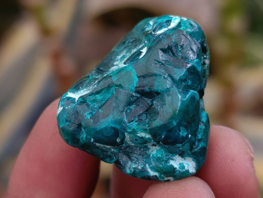 Polished Dioptase Free Forms x 20 From Likasi, Congo - Toprock Gemstones and Minerals 