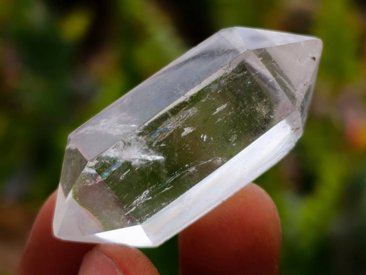 Polished Double Terminated Clear Quartz Crystals x 35 From Madagascar