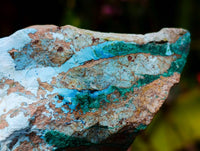 Natural Drusy Coated Chrysocolla Specimens x 2 From Likasi, Congo