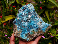 Natural Drusy Coated Chrysocolla Specimens x 2 From Likasi, Congo