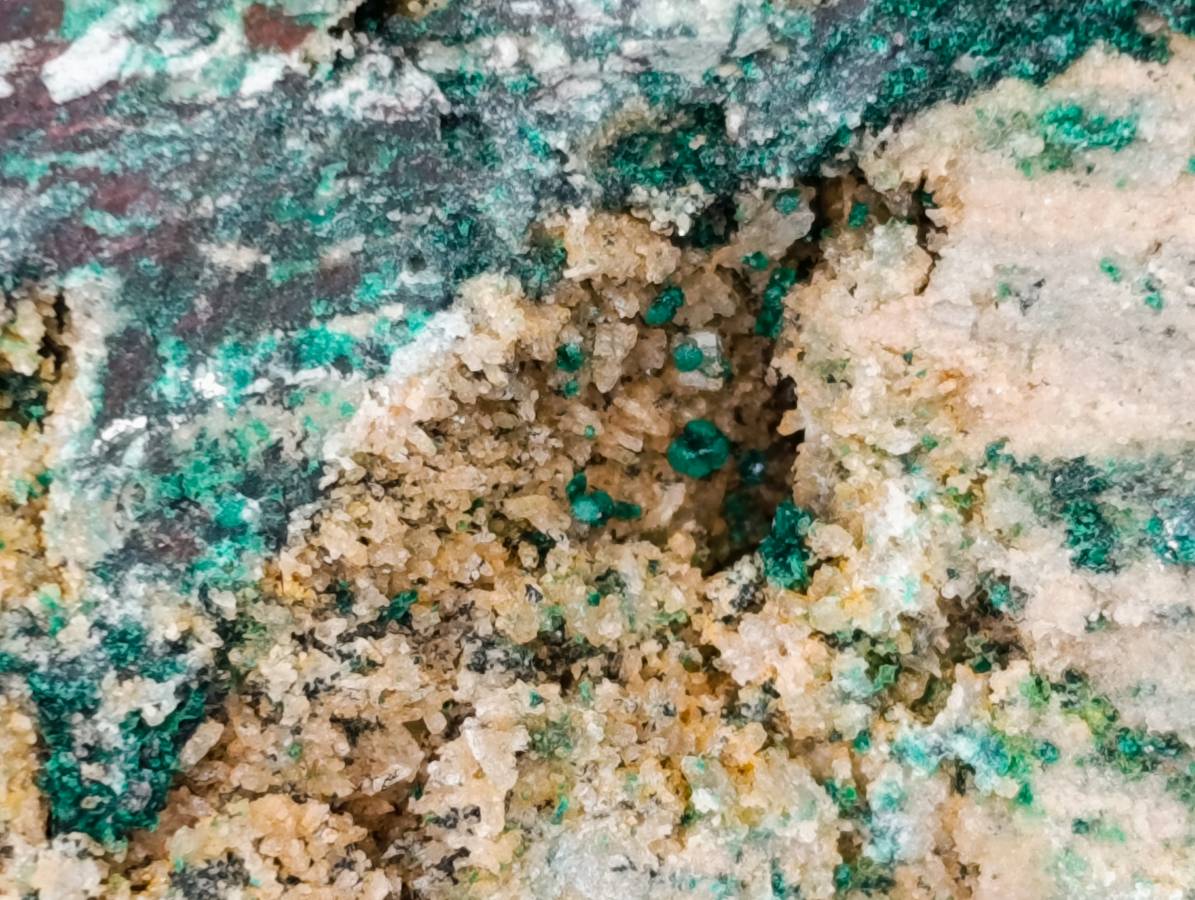 Natural Botryoidal Malachite Specimens x 3 From Congo