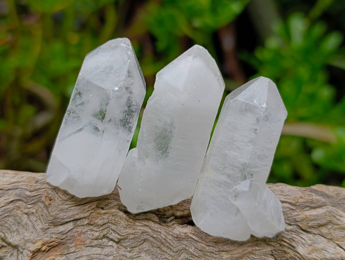 Natural Single Quartz Crystals x 70 From Southern Africa