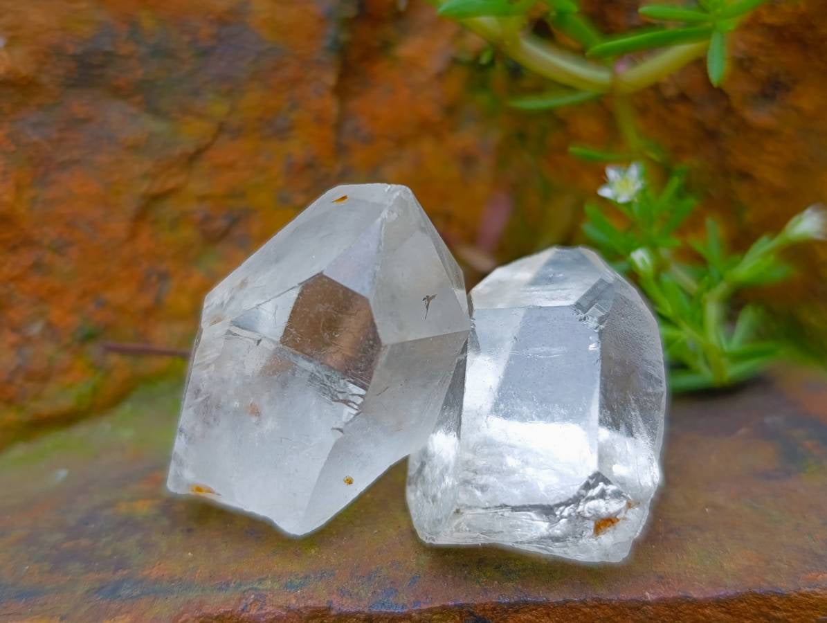 Natural Single Quartz Crystals x 70 From Southern Africa