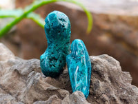 Polished Dioptase Free Forms x 35 From Likasi, Congo