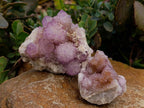 Natural Sunburst Amethyst Spirit Clusters x 4 From Boekenhouthoek, South Africa