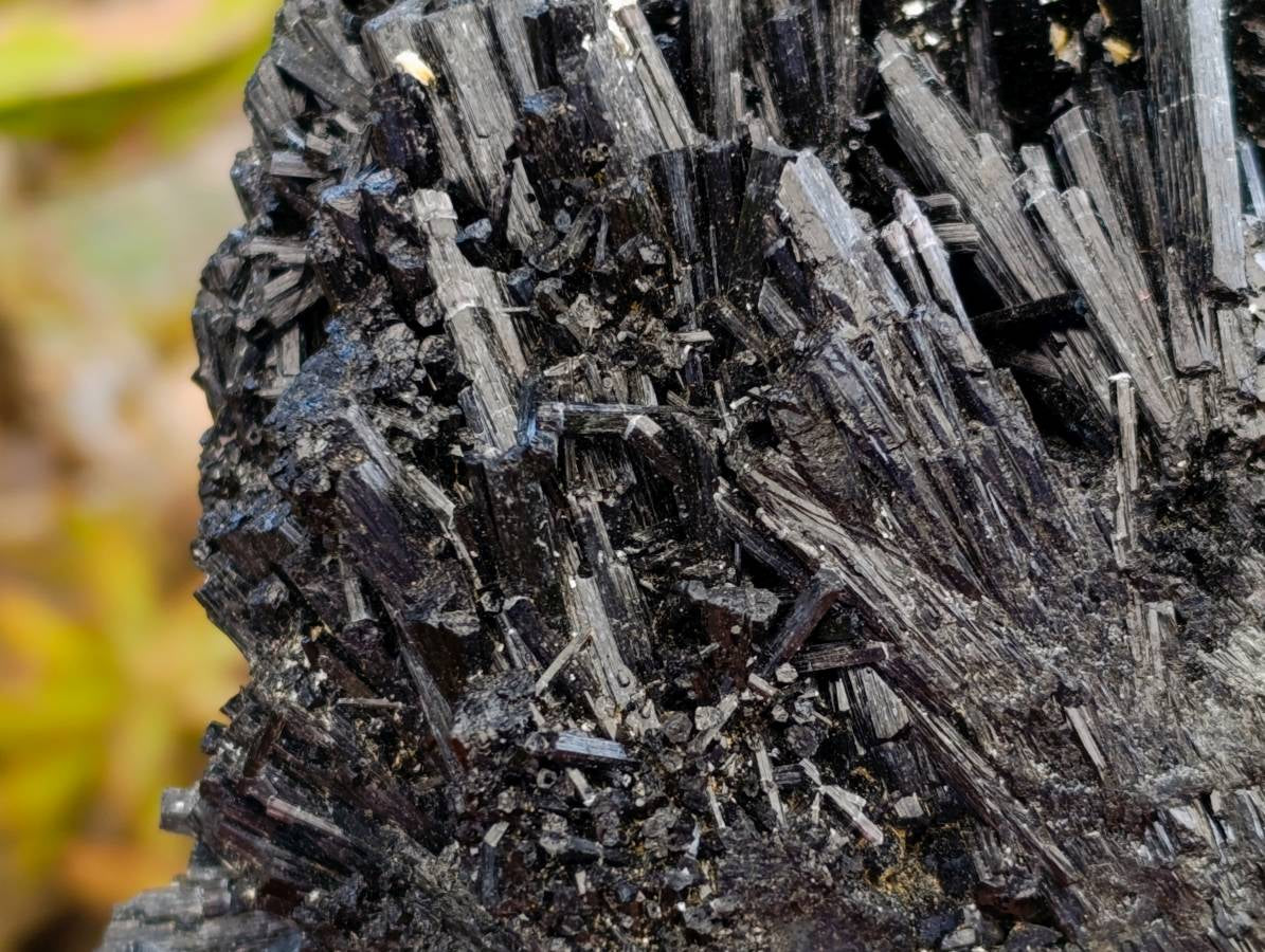 Natural Schorl Black Tourmaline Specimens x 2 From Erongo, Namibia