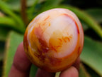 Polished Carnelian Agate Gemstone Galets x 20 From Madagascar