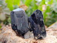 Natural Schorl Black Tourmaline Specimens x 12 From Erongo, Namibia