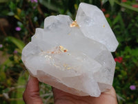 Natural Multi-Terminated Mpika Quarts Clusters x 3 From Mpika, Zambia
