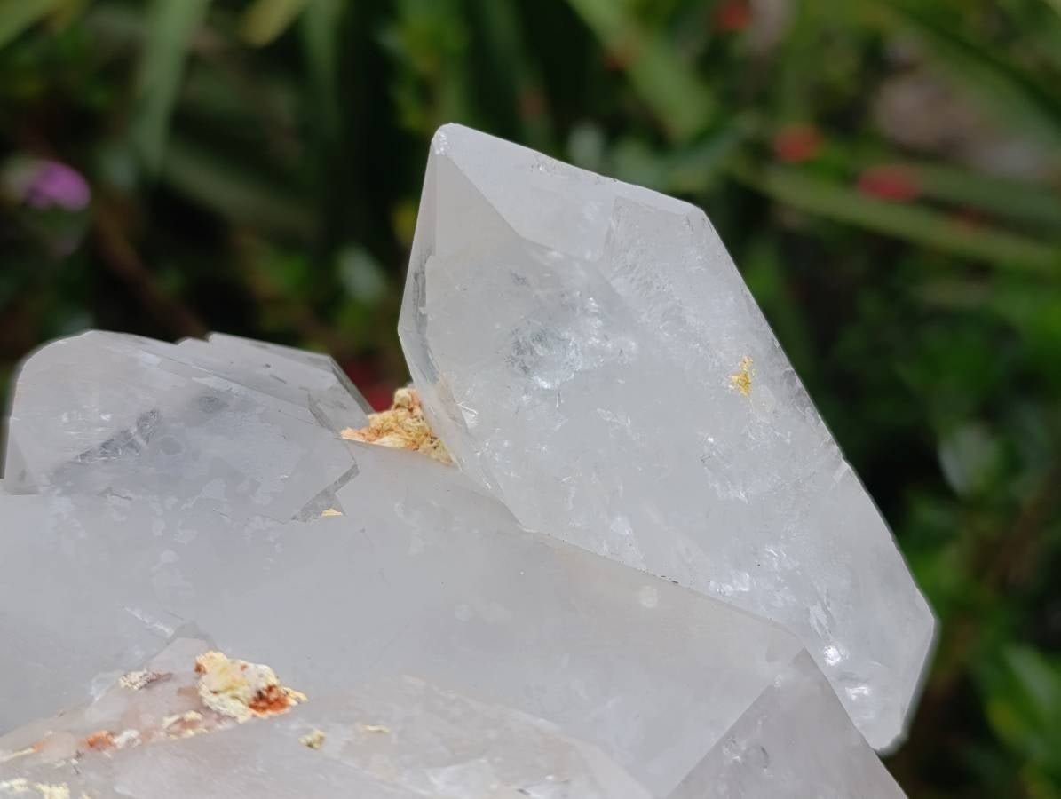 Natural Multi-Terminated Mpika Quarts Clusters x 3 From Mpika, Zambia - Toprock Gemstones and Minerals 