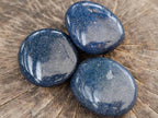 Polished Lazulite Galets x 12 From Madagascar